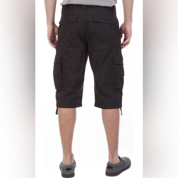 NWT Unionbay Men's Cordova Belted Messenger Cargo Short Size 30 - Picture 3 of 7